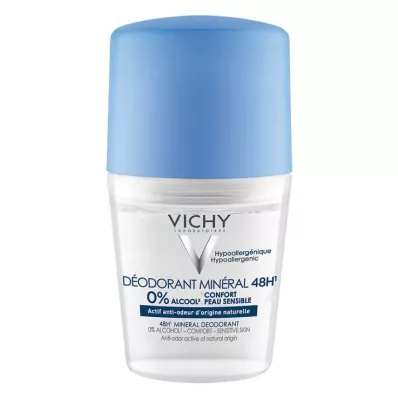 VICHY DEO Roll-on Mineral 48h without aluminium, 50 ml