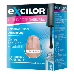 EXCILOR Solution against nail fungus, 1X3.3 ml