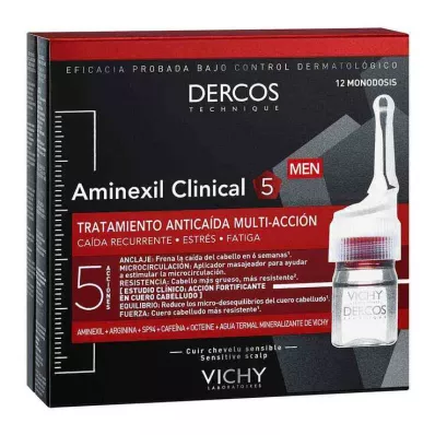 VICHY AMINEXIL Clinical 5 for men, 21X6 ml
