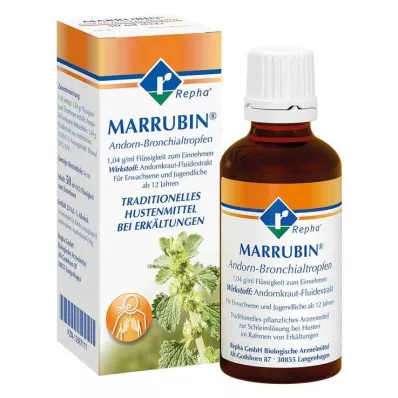 MARRUBIN Andorn bronchial drops, 50 ml