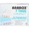 ANABOX Compact 7 days weekly dosage dispenser white, 1 pc