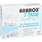 ANABOX Compact 7 days weekly dosage dispenser white, 1 pc