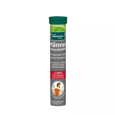 KNEIPP Mens mineral effervescent tablets, 15 pcs