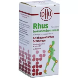 RHUS TOXICODENDRON D 6 Tabl.for rheumatic pain, 80 pcs