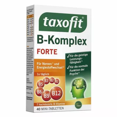Taxofit B complex tablets, 40 pcs Taxofit B complex tablets, 40 pcs