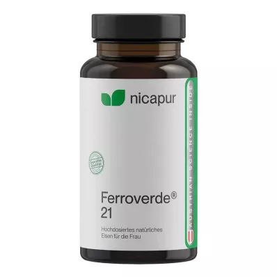 Nicapur Ferroverde 21 capsules, 60 pcs Nicapur Ferroverde 21 capsules, 60 pcs