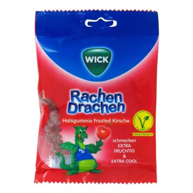 WICK ThroatDragon throat gums cherry, 75 g WICK ThroatDragon throat gums cherry, 75 g