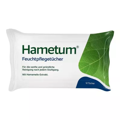 Hametum wet wipes with witch hazel, 12 pcs Hametum wet wipes with witch hazel, 12 pcs
