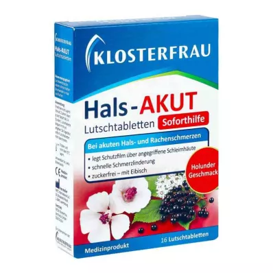 Klosterfrau Throat Acute Lozenges (16 pcs)