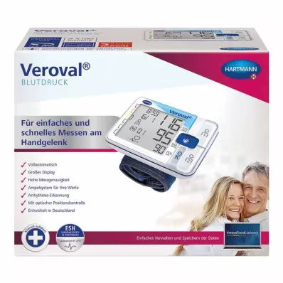 VEROVAL Wrist blood pressure monitor, 1 pc VEROVAL Wrist blood pressure monitor, 1 pc