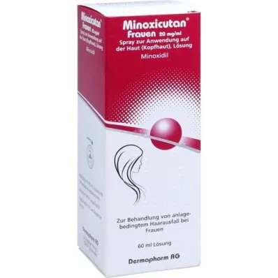 MINOXICUTAN Women 20 mg/ml spray, 60 ml