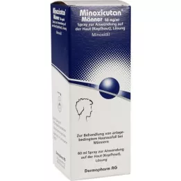 MINOXICUTAN Men 50 mg/ml spray, 60 ml