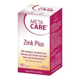 META-CARE Zinc+ Capsules, 60 Capsules