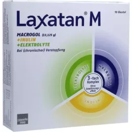 LAXATAN M Granules for the preparation of a suspension for administration, 10 pcs