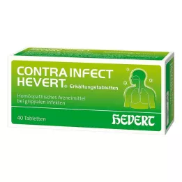 Contrainfect Hevert cold tablets (40 pieces)