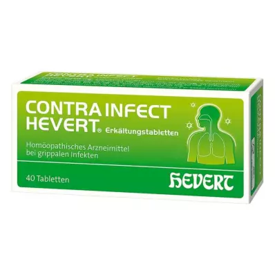 CONTRAINFECT Hevert cold tablets, 40 pcs CONTRAINFECT Hevert cold tablets, 40 pcs