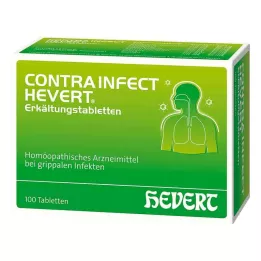 CONTRAINFECT Hevert cold tablets, 100 pcs