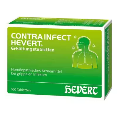 CONTRAINFECT Hevert cold tablets, 100 pcs