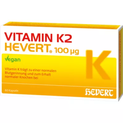 VITAMIN K2 HEVERT 100 μg capsules, 60 pcs