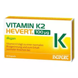 VITAMIN K2 HEVERT 100 μg capsules, 60 pcs