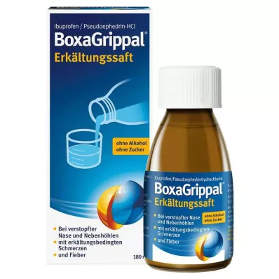 BOXAGRIPPAL Cold juice, 180 ml BOXAGRIPPAL Cold juice, 180 ml