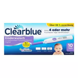 CLEARBLUE Ovulation test advanced &amp; digital, 10 pcs