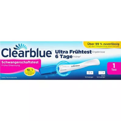 CLEARBLUE Pregnancy test early detection, 1 pc CLEARBLUE Pregnancy test early detection, 1 pc