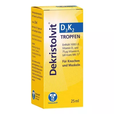 DEKRISTOLVIT D3K2 drops, 25 ml