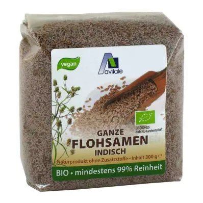 FLOHSAMEN INDISCH whole organic, 300 g