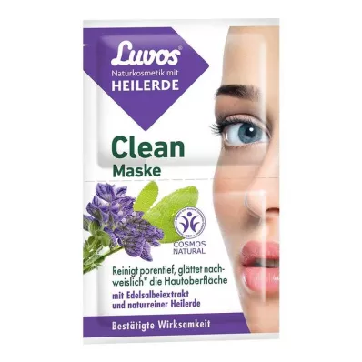 Luvos Naturkosmetik Healing Clay Clean Mask, 2X7.5 ml Luvos Naturkosmetik Healing Clay Clean Mask, 2X7.5 ml