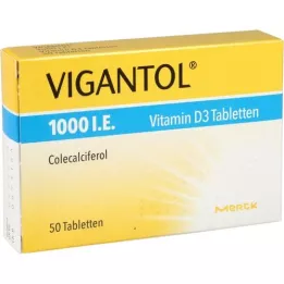 [1,000 i.U. vitamin D3 tablets, 50 pcs