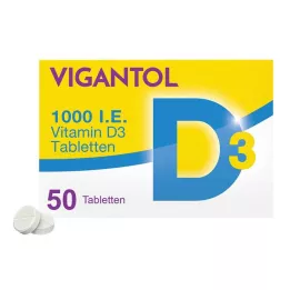 [1,000 i.U. vitamin D3 tablets, 50 pcs