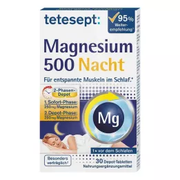 TETESEPT Magnesium 500 Night Tablets, 30 pcs