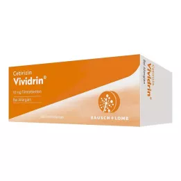 Cetirizine Vividrin® - fast-acting allergy tablets, 100 pcs
