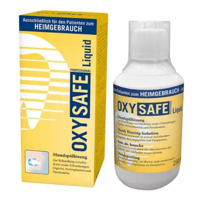 OXYSAFE Liquid Prof. Mouthwash Dentist Version, 250 ml OXYSAFE Liquid Prof. Mouthwash Dentist Version, 250 ml
