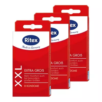 RITEX XXL Condoms Bundle, 24 pcs