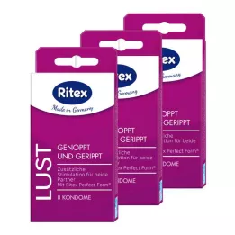 RITEX Lust Condoms Bundle, 24 pcs