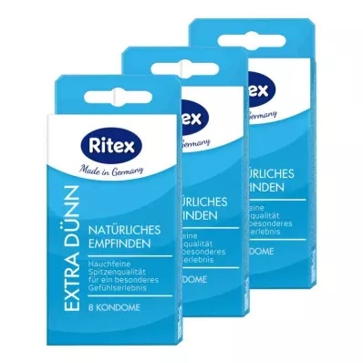 RITEX extra thin condoms bundle, 24 pcs RITEX extra thin condoms bundle, 24 pcs