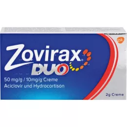 ZOVIRAX Duo 50 mg/g / 10 mg/g cream, 2 g