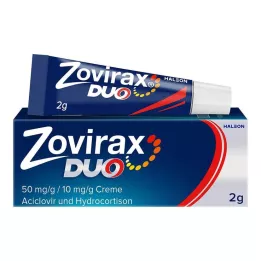 ZOVIRAX Duo 50 mg/g / 10 mg/g cream, 2 g