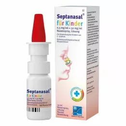 SEPTANASAL for children 0.5 mg/ml + 50 mg/ml Nasens., 10 ml