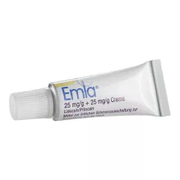 EMLA 25 mg/g + 25 mg/g cream + 2 Tegaderm patches, 5 g