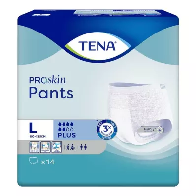 TENA PANTS plus L disposable trousers, 14 pcs TENA PANTS plus L disposable trousers, 14 pcs