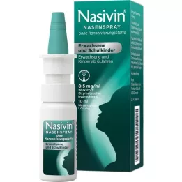 NASIVIN Nasal spray without preservative for adults and schoolchildren, 10 ml