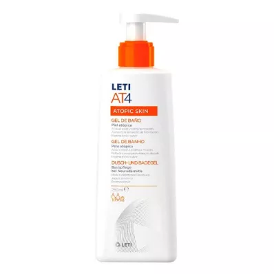 LETI AT4 Shower and Bath Gel, 250 ml