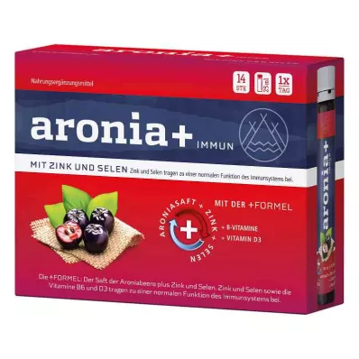 ARONIA+ IMMUN Drinking ampoules, 14X25 ml ARONIA+ IMMUN Drinking ampoules, 14X25 ml