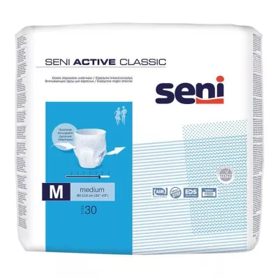 Seni Active Classic incontinence briefs single medium, 30 pcs Seni Active Classic incontinence briefs single medium, 30 pcs