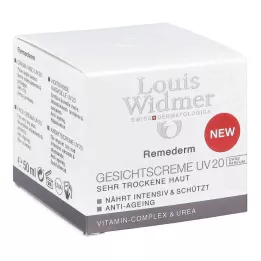 WIDMER Remederm face cream UV 20 unscented, 50 ml