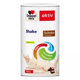 DOPPELHERZ Weight loss shake chocolate powder, 500 g