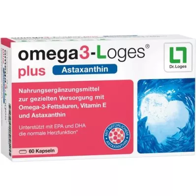 OMEGA3-Loges plus capsules, 60 pcs
